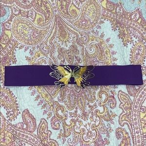 Vintage 1970’s butterfly belt